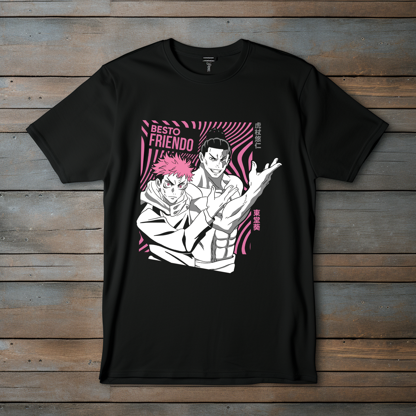 Camiseta Esencial Besto Friendo – Yuji & Todo
