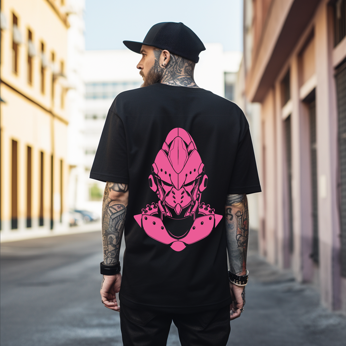 Camiseta Oversize Majin Buu - El Villano Más Temido de Dragon Ball