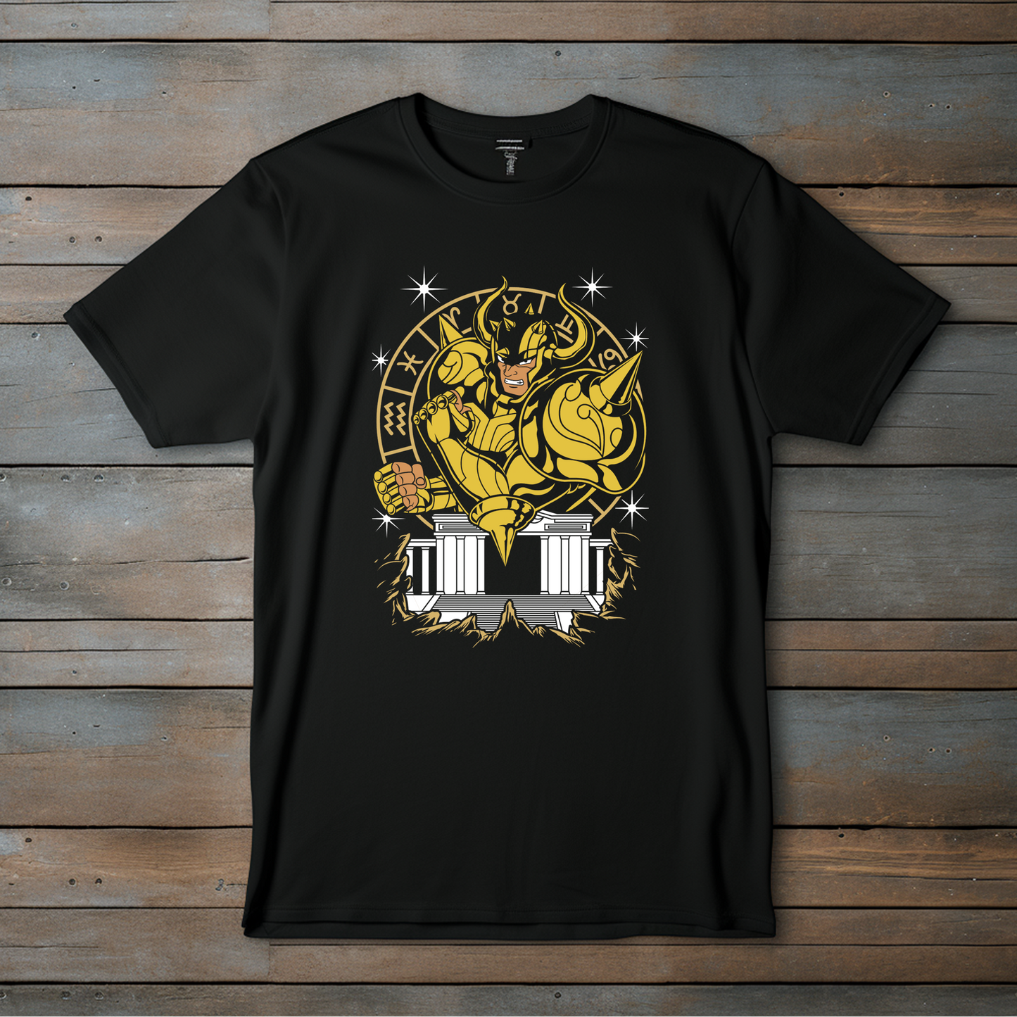 Camiseta Esencial Aldebarán de Tauro – Caballeros del Zodiaco