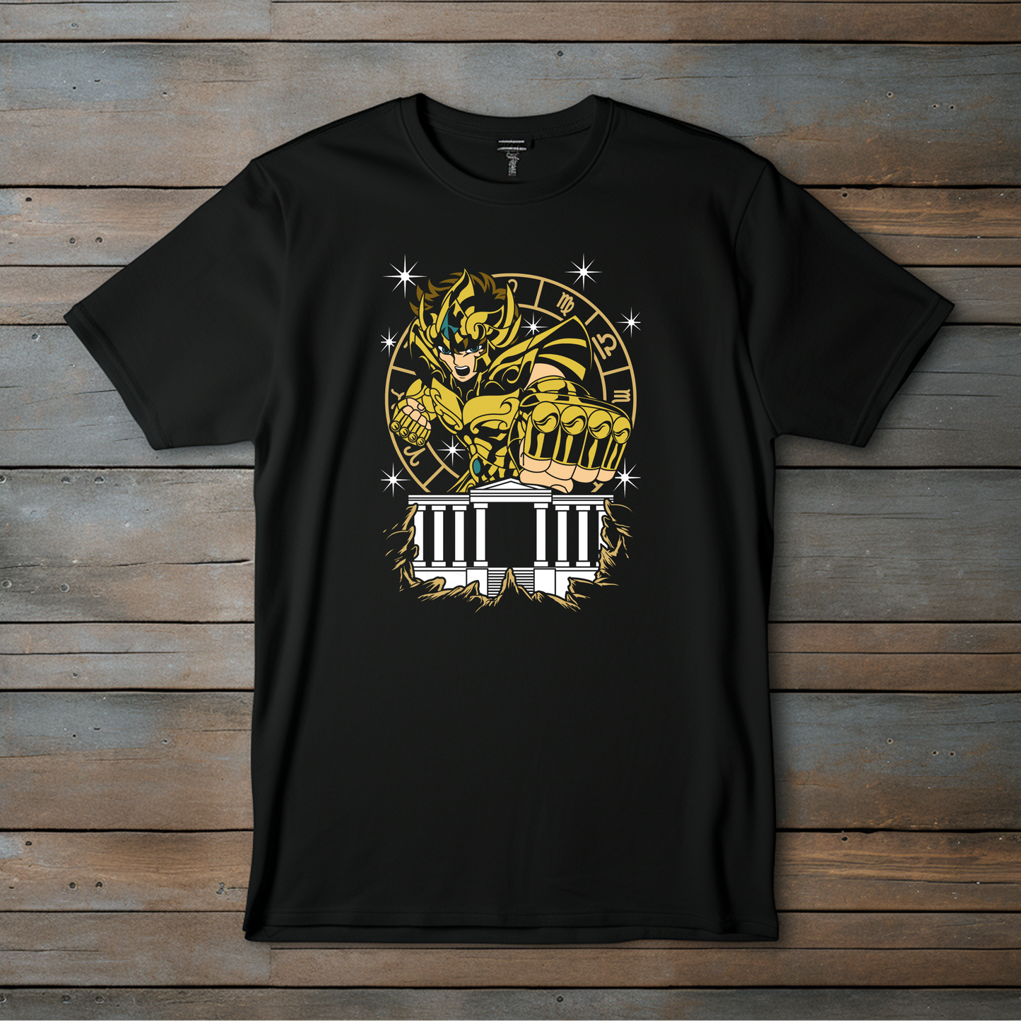 Camiseta Esencial Aiolia de Leo – Caballeros del Zodiaco