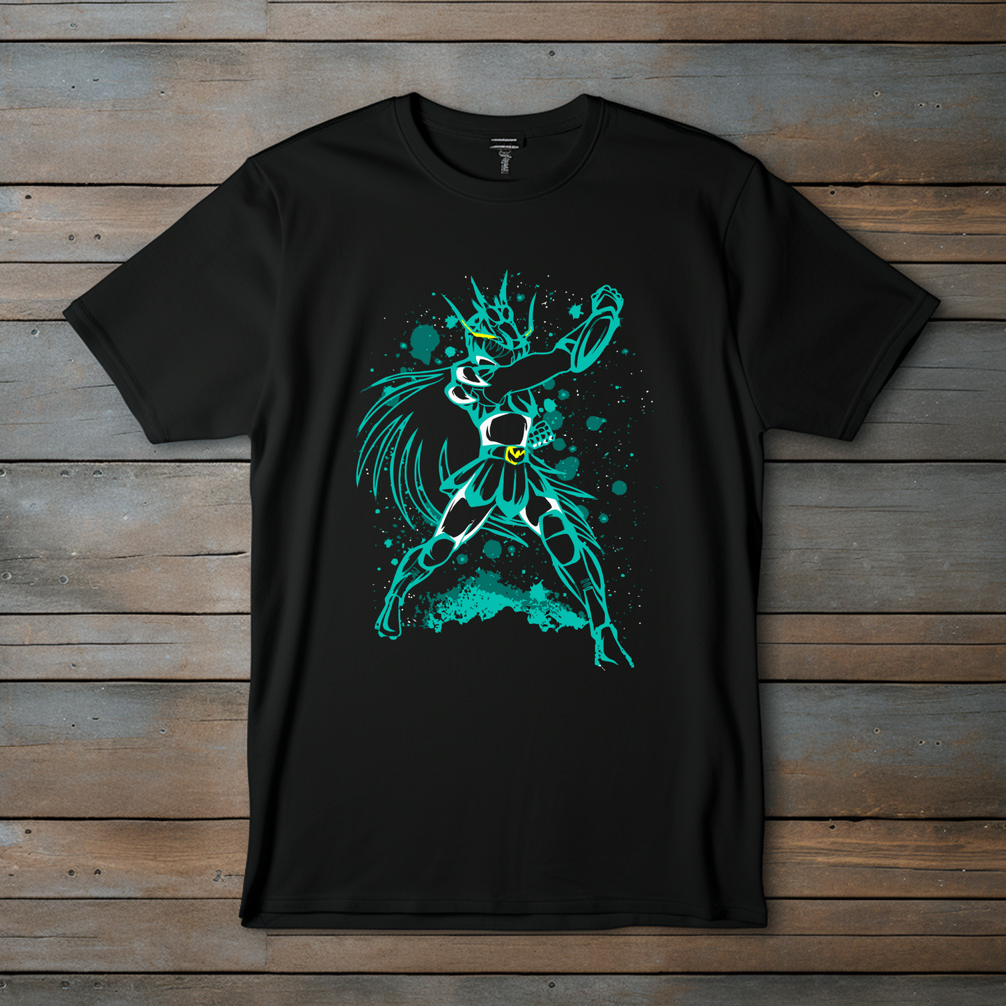 Camiseta Esencial "Caballero del Dragón Negro – La Sombra del Santuario