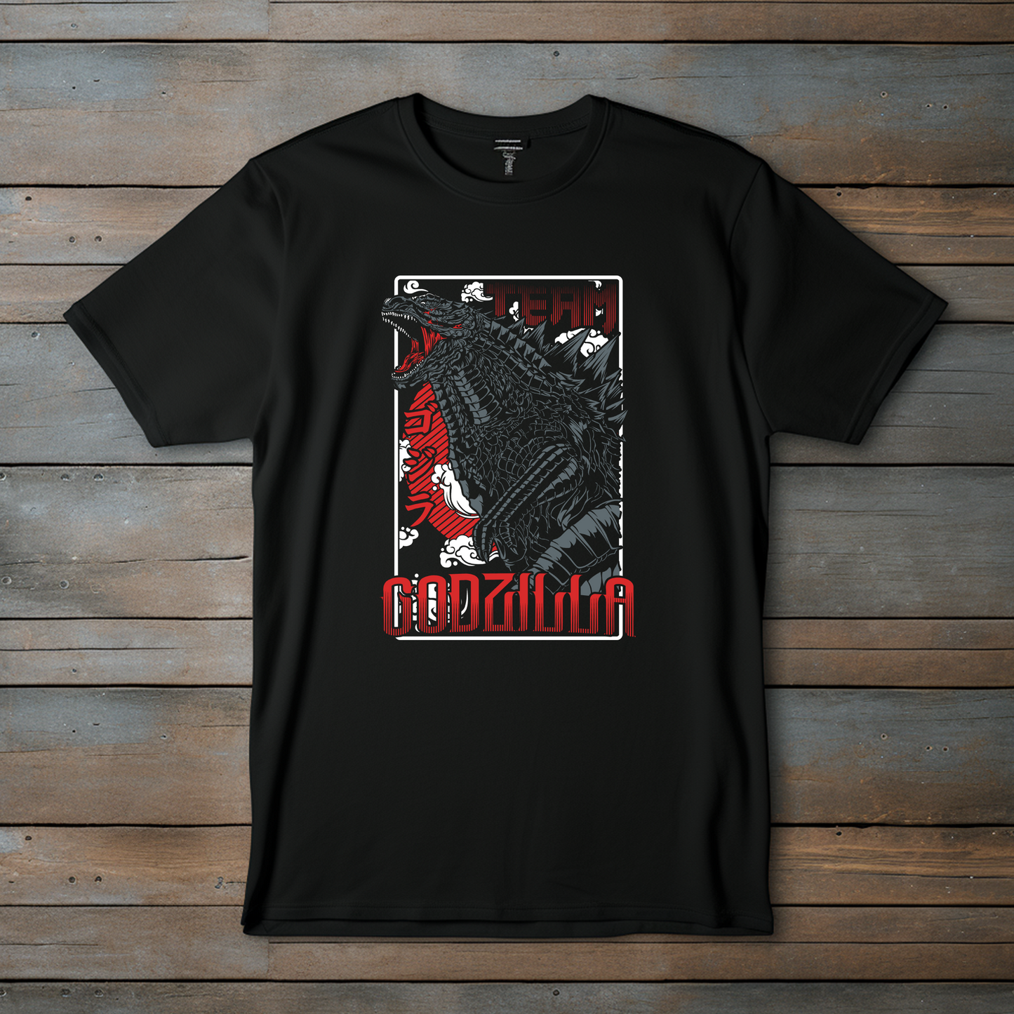 Camiseta Esencial - Team Godzilla Kaiju Edition