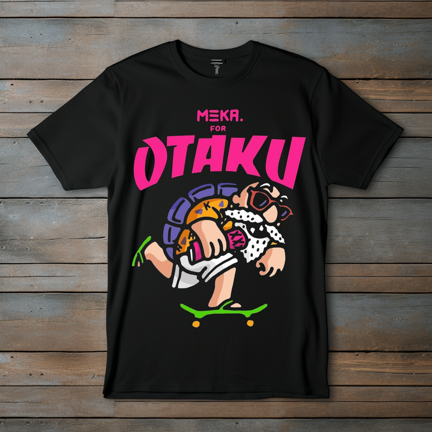 Camiseta Esencial - Meka for Otaku Estilo y Actitud