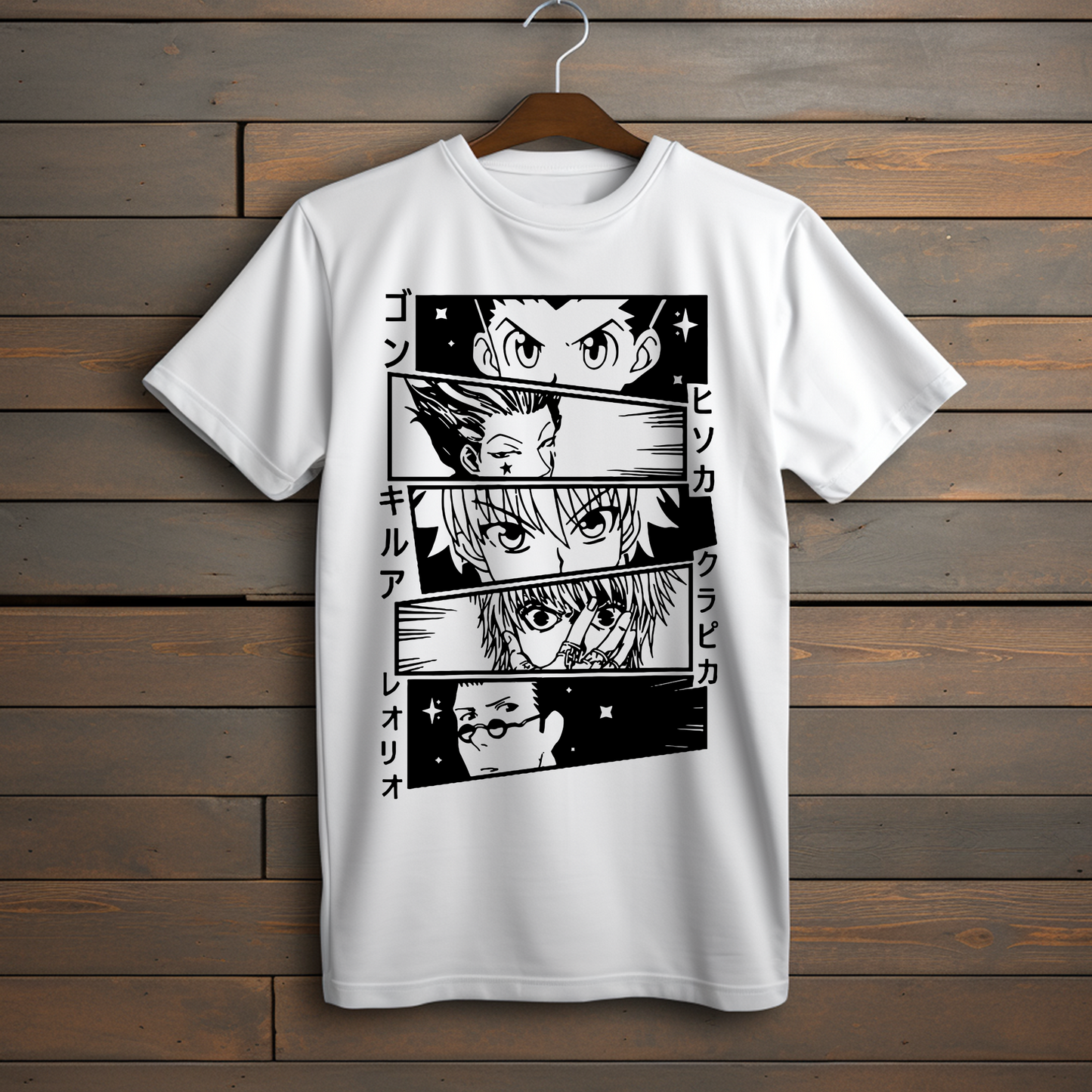 Camiseta Esencial - Hunter x Hunter Squad El equipo definitivo