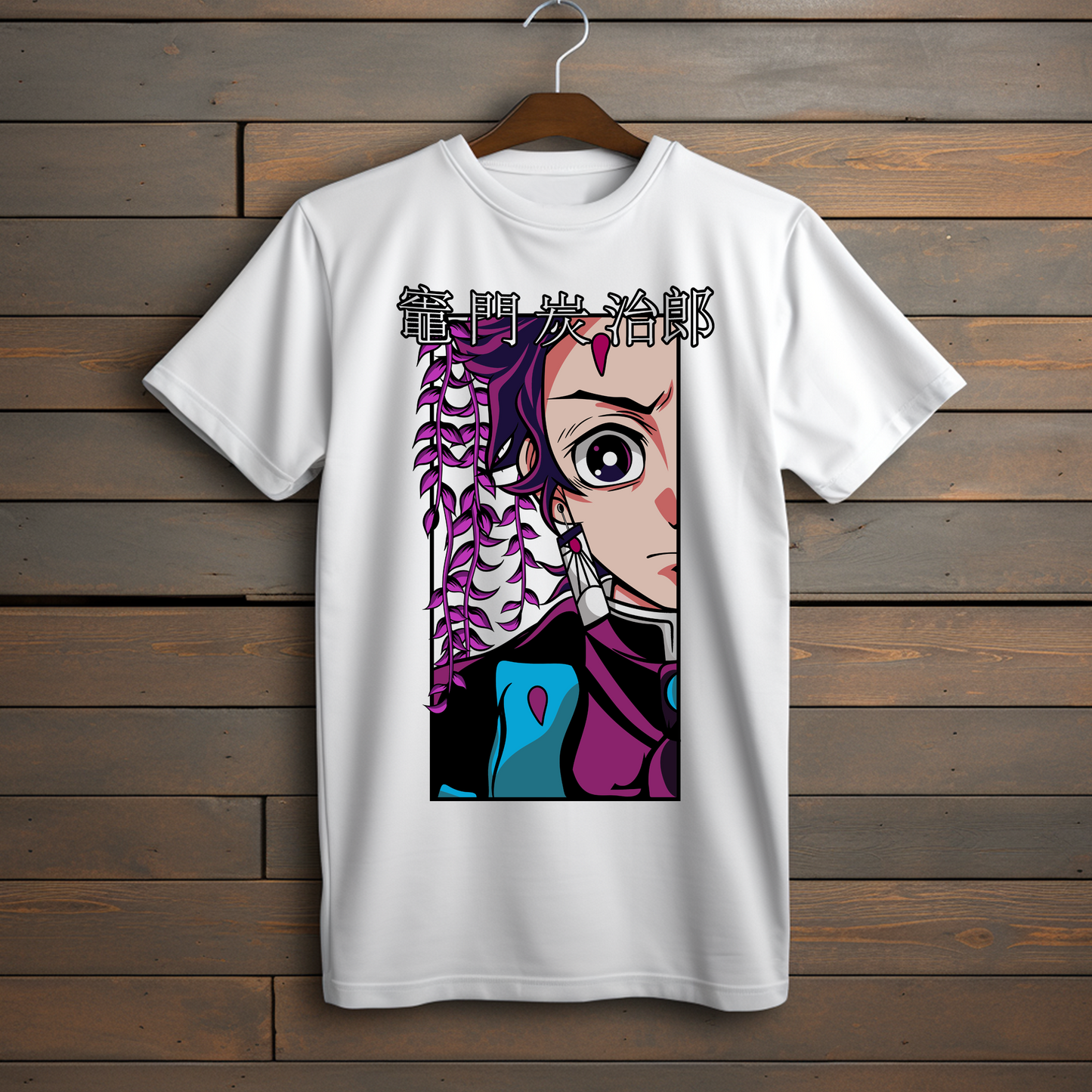 Camiseta Esencial Tanjiro Kamado – Demon Slayer Anime Streetwear
