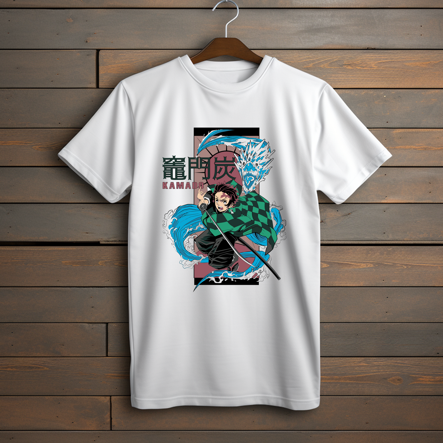 Camiseta Esencial Tanjiro Kamado Demon Slayer – Anime Streetwear