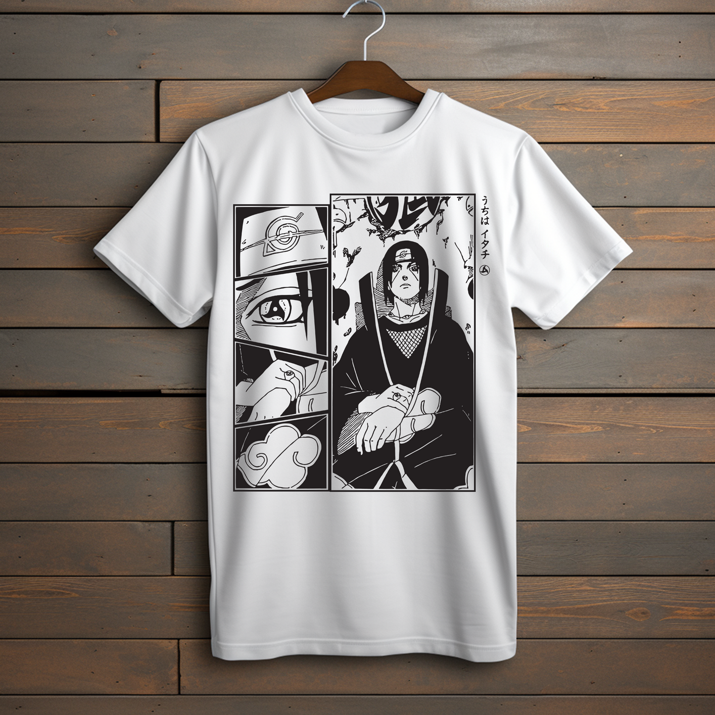 Camiseta "Itachi Uchiha" – El Legado del Shinobi Silencioso