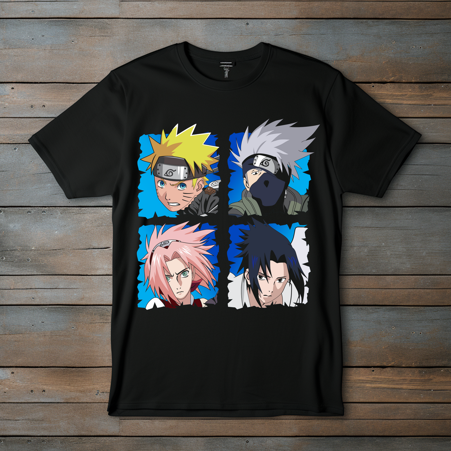 Camiseta "Equipo 7: Los Legendarios de Konoha"
