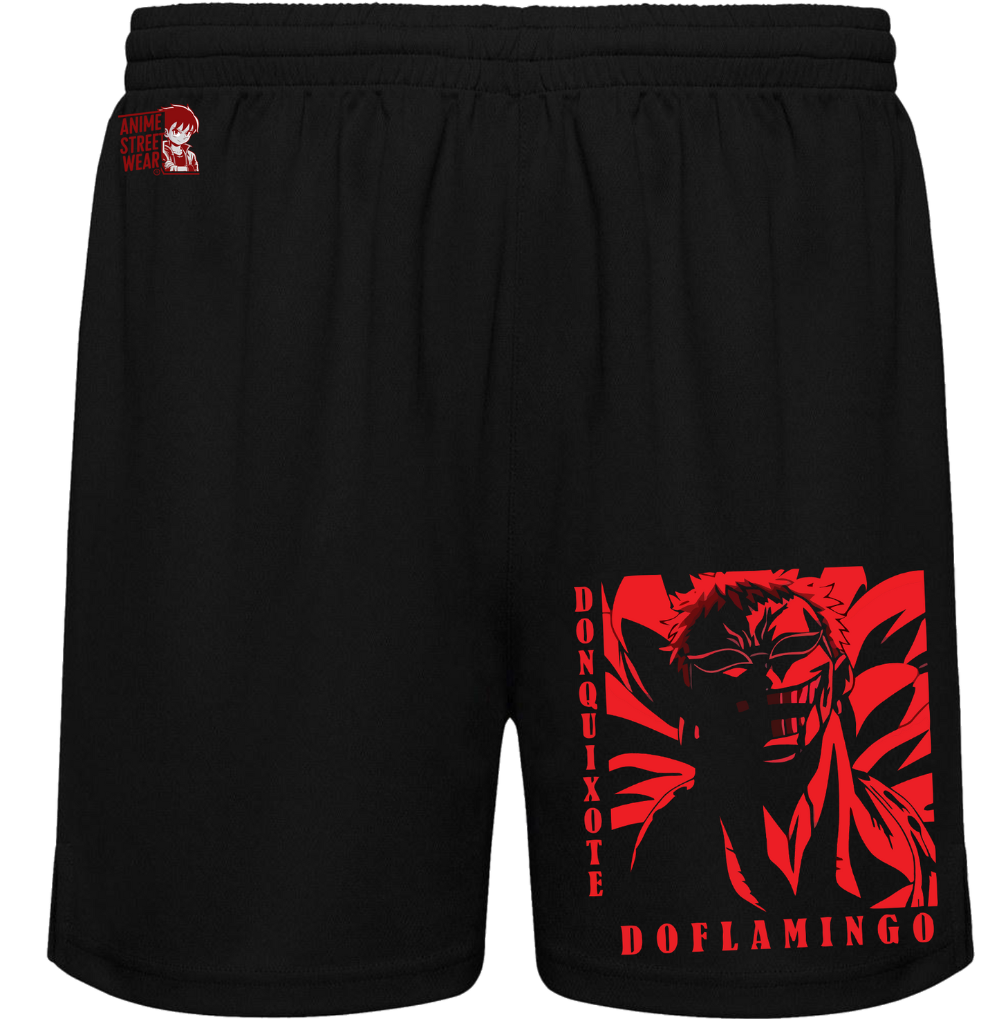 Bañador Negro Donquixote Doflamingo - One Piece | Ropa Anime Streetwear
