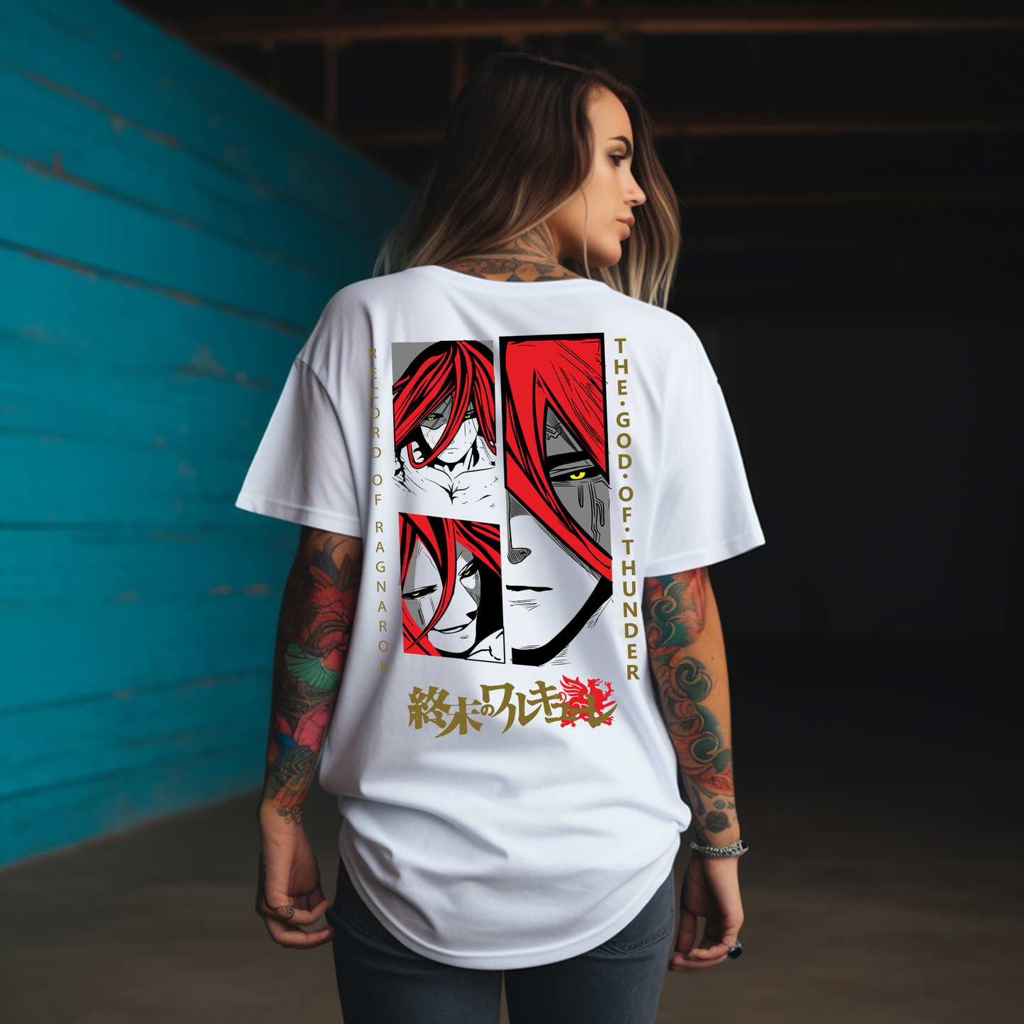 Camiseta Oversize Thor – Shuumatsu no Valkyrie Record of Ragnarok
