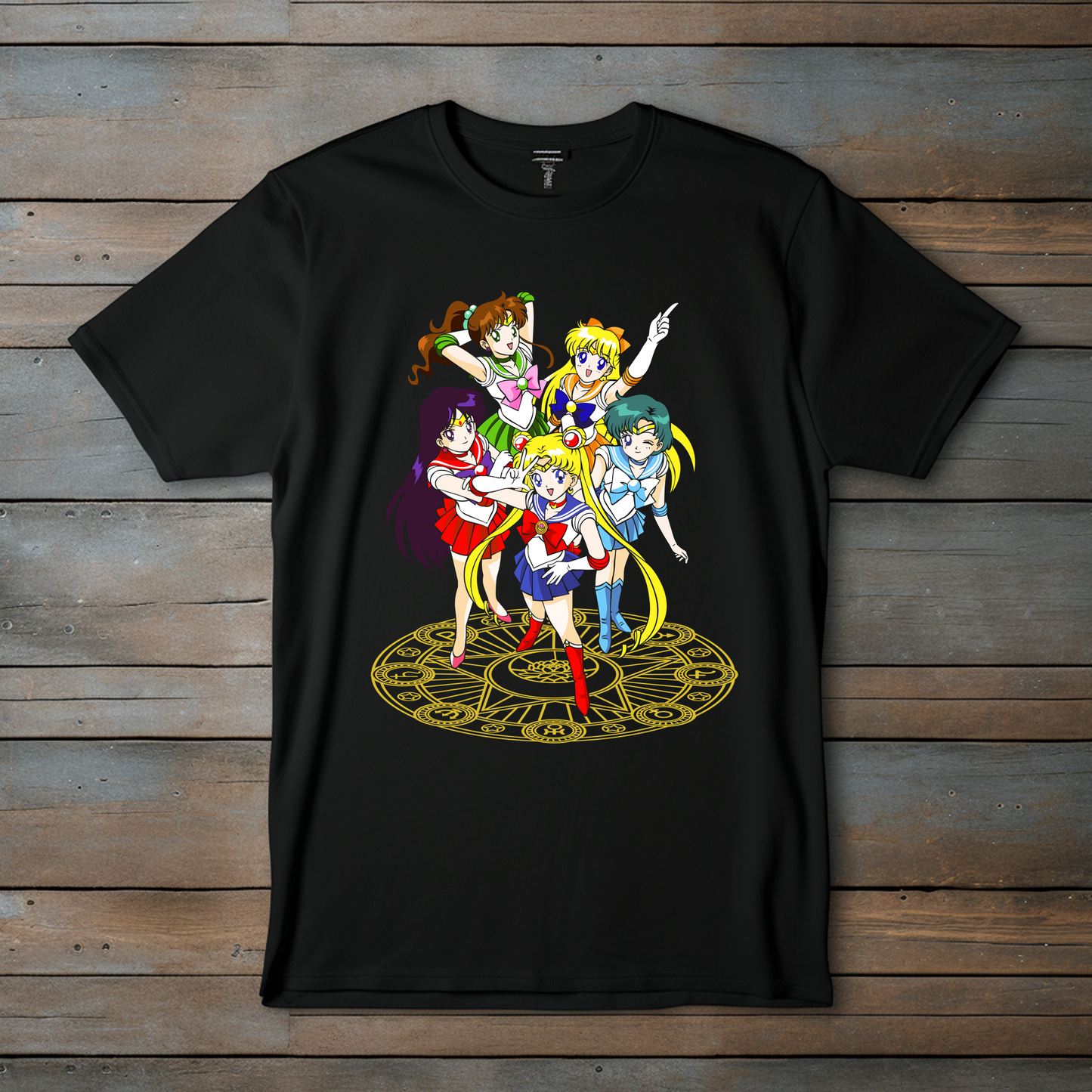 Camiseta Sailor Scouts – ¡Unidas por la Justicia y el Estilo