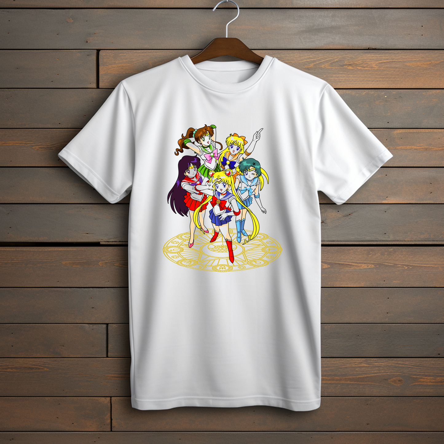 Camiseta Sailor Scouts – ¡Unidas por la Justicia y el Estilo