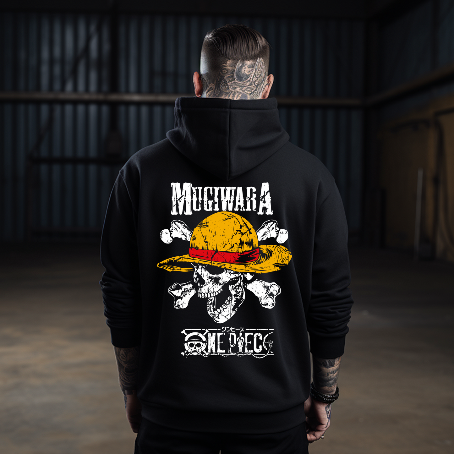 Sudadera Esencial "Mugiwara Skull" - Estilo Pirata Supremo