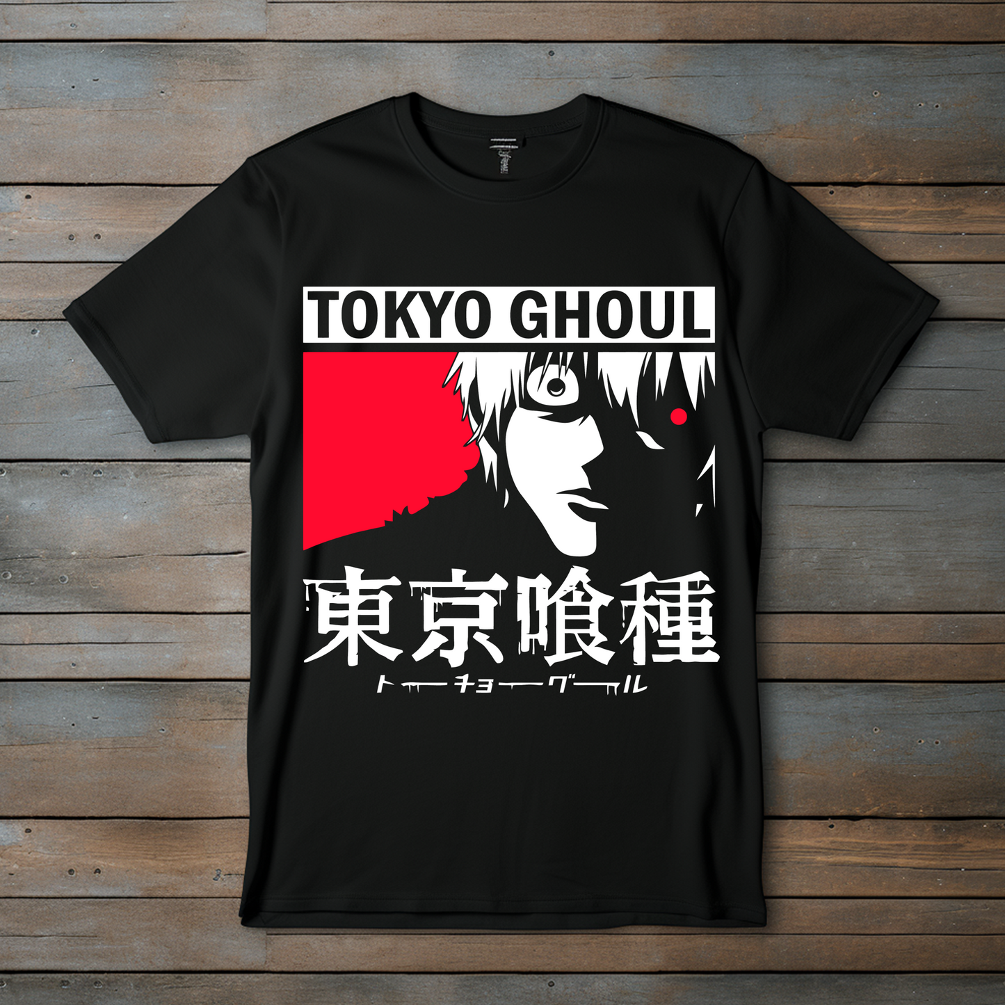 Camiseta ESENCIAL Tokyo Ghoul – Kaneki Street