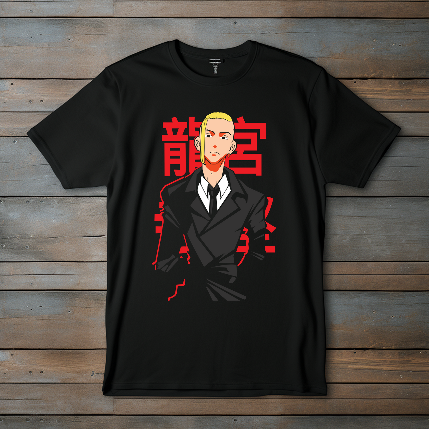 Camiseta Esencial Tokyo Revengers – Ryuguji Draken: El Guardián Firme
