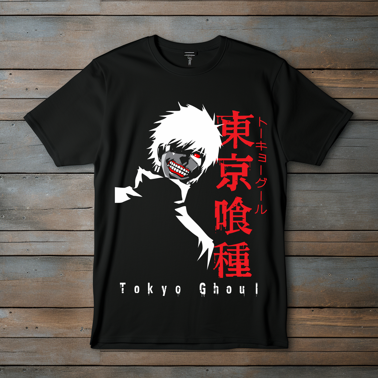 Camiseta ESENCIAL Tokyo Ghoul" – Kaneki Oscuro
