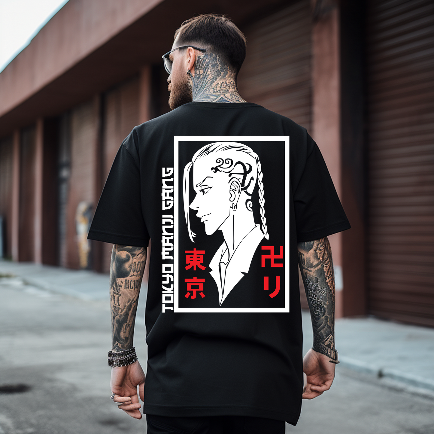 Camiseta Oversize Tokyo Revengers – Hanma Shuji Edición Exclusiva