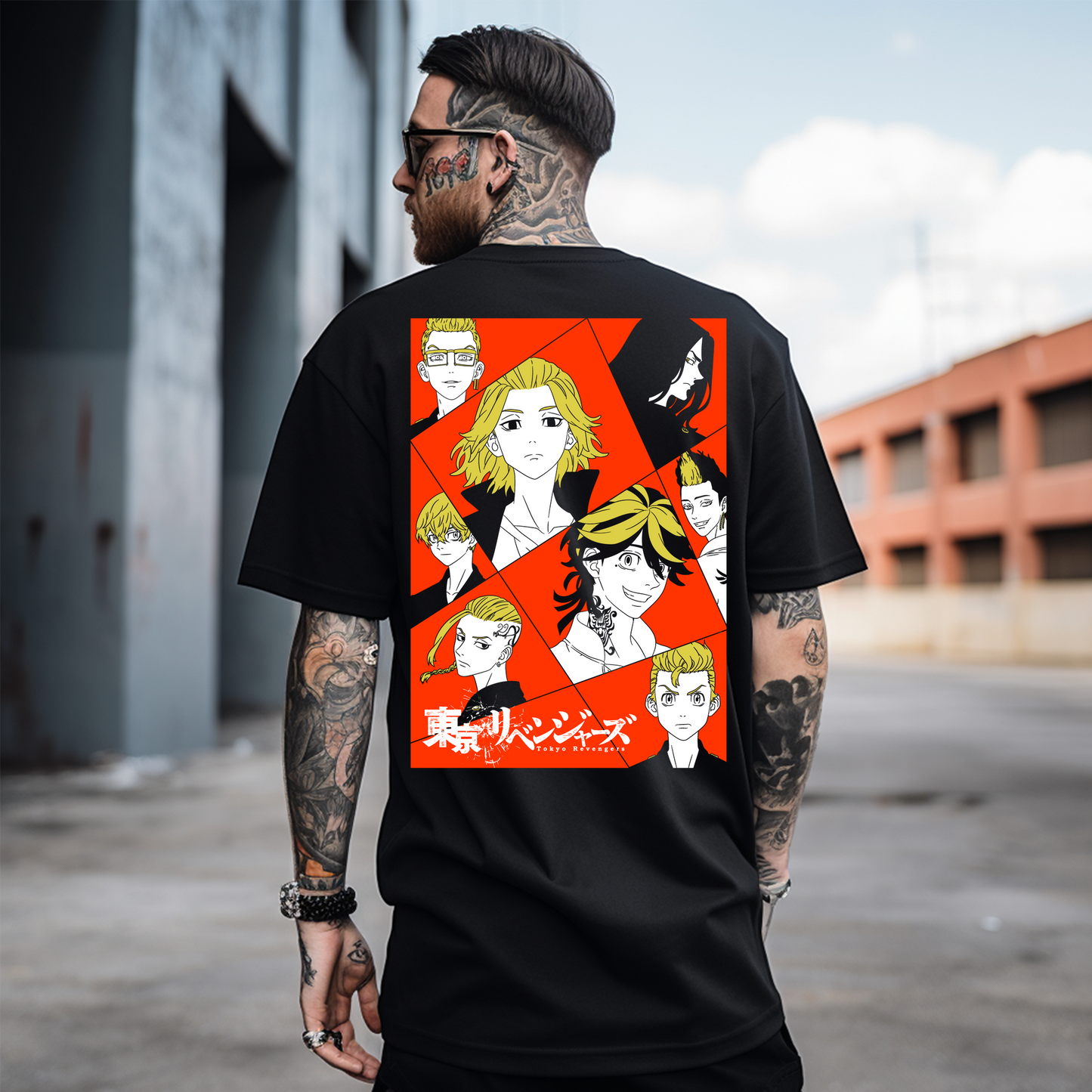 Camiseta Oversize Tokyo Revengers – La Pandilla Inmortal