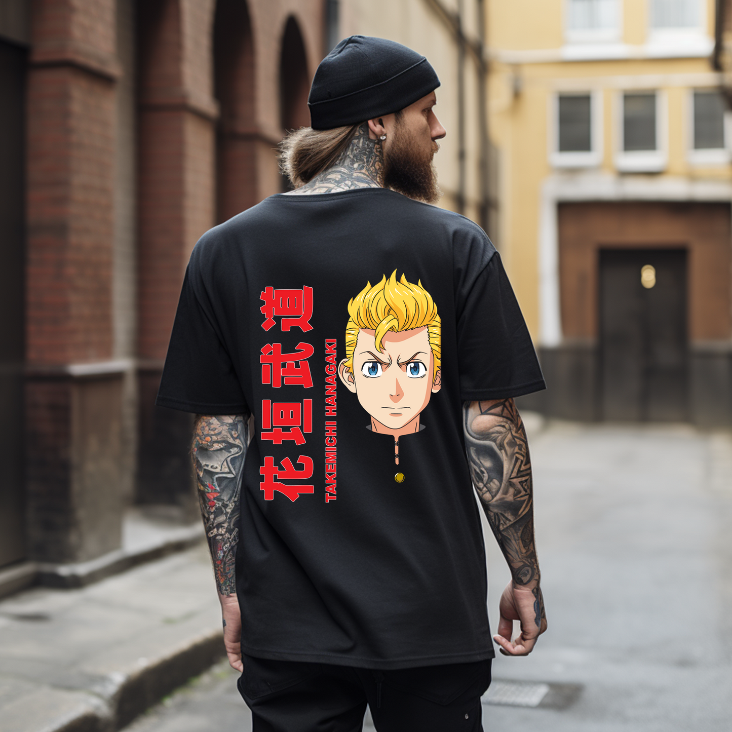 Camiseta Oversize Tokyo Revengers – Takemichi Hanagaki Edición Exclusiva