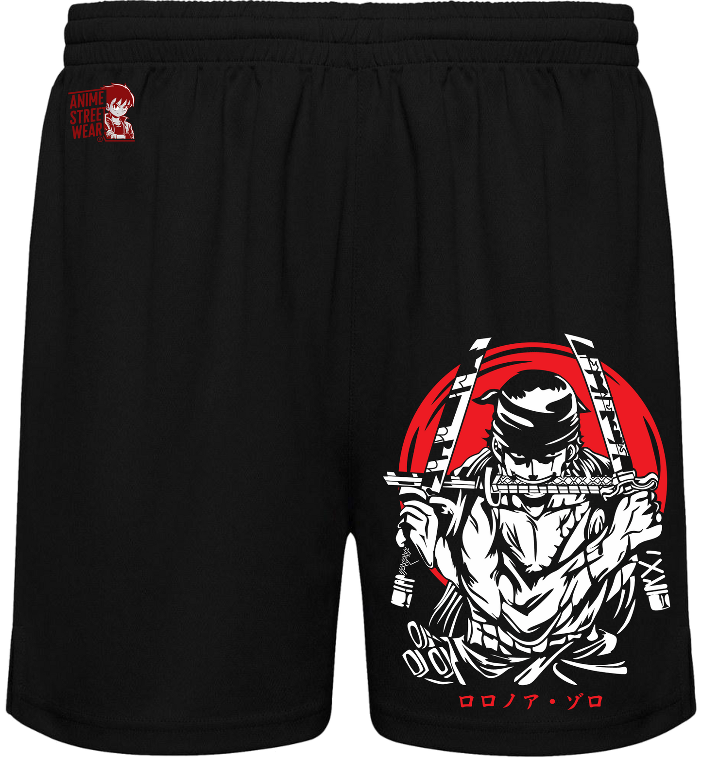Bañador Negro One Piece - Zoro Samurai
