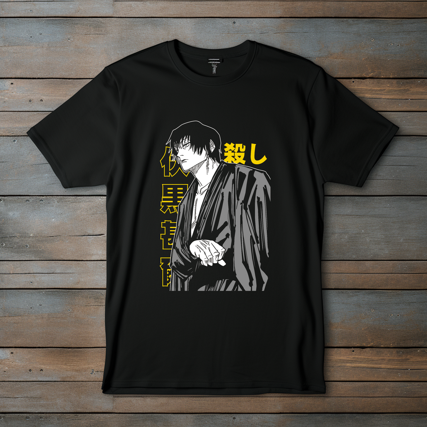 Camiseta "Toji Fushiguro - Estilo Samurai"