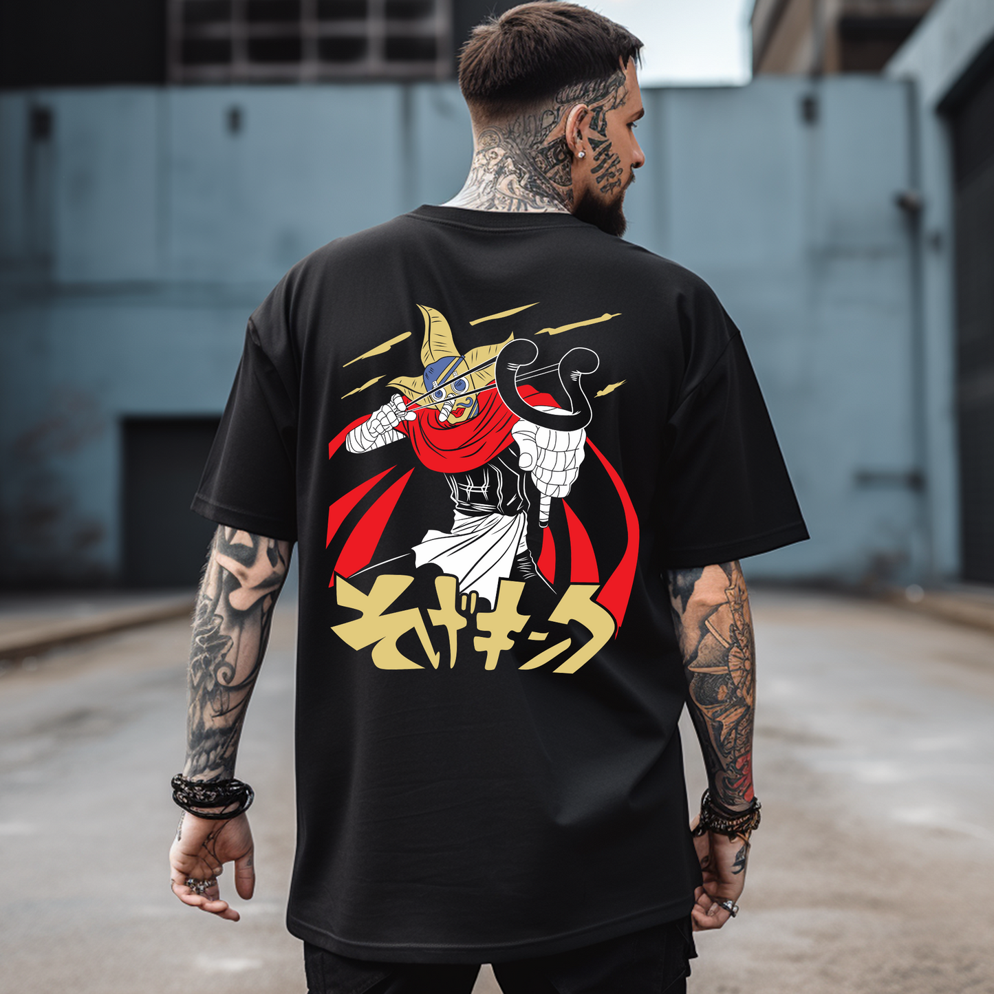 Camiseta Oversize Sogeking – One Piece