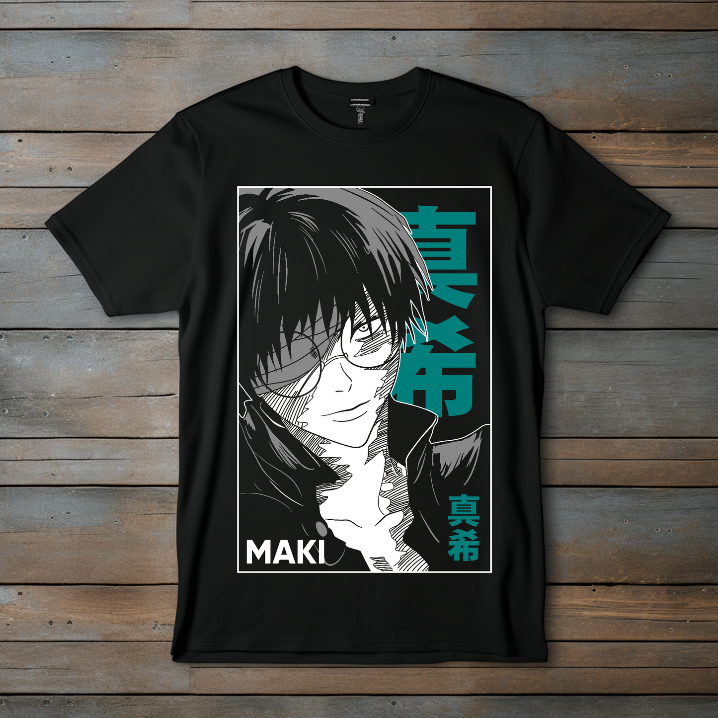 Camiseta Esencial Megumi Fushiguro – Arte de las Diez Sombras