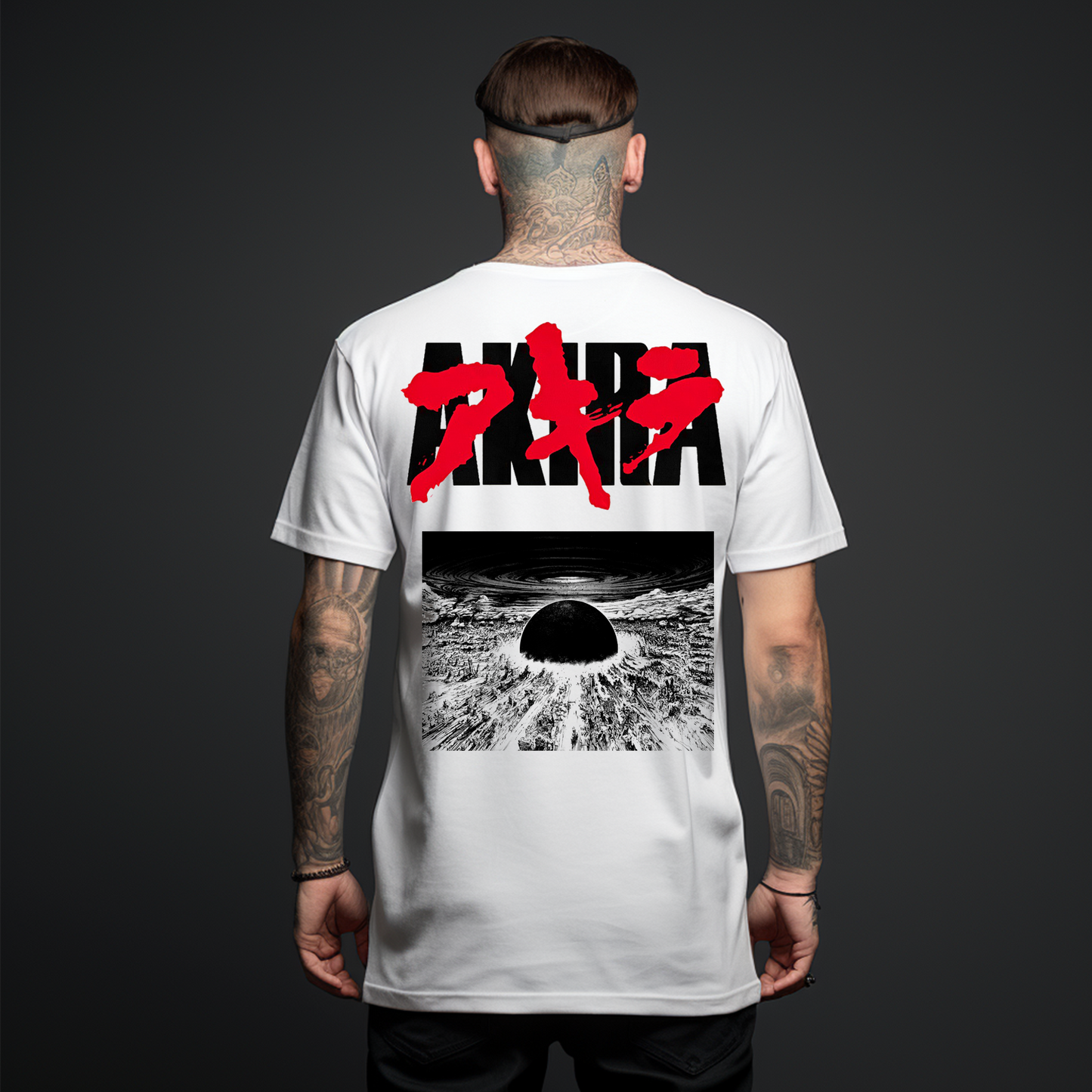 CAMISETA ANIME OVERSIZE "Akira - Explosión Neo-Tokyo"