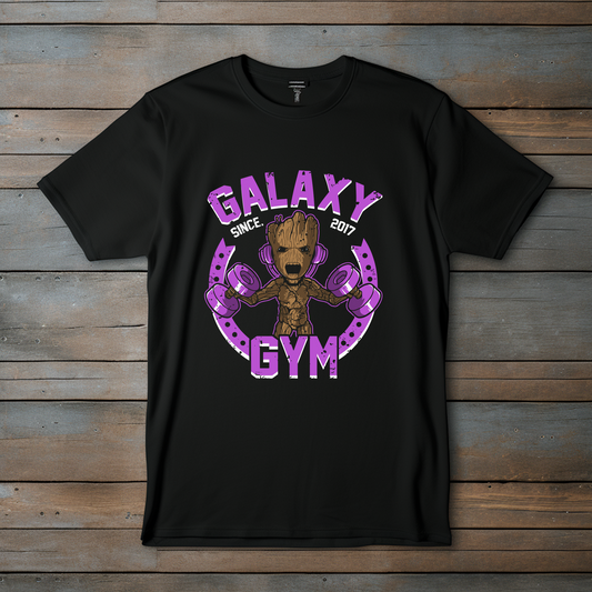 CAMISETA DE ANIME - DISEÑO EXCLUSIVO "GALAXY GYM"