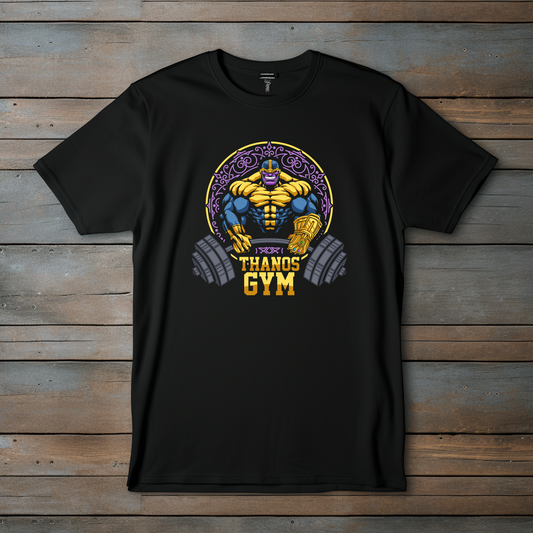 CAMISETA DE ANIME - DISEÑO EXCLUSIVO "THANOS GYM"