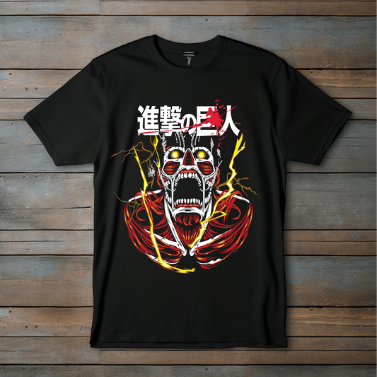 Camiseta Exclusiva del Titán Colosal – Shingeki no Kyojin