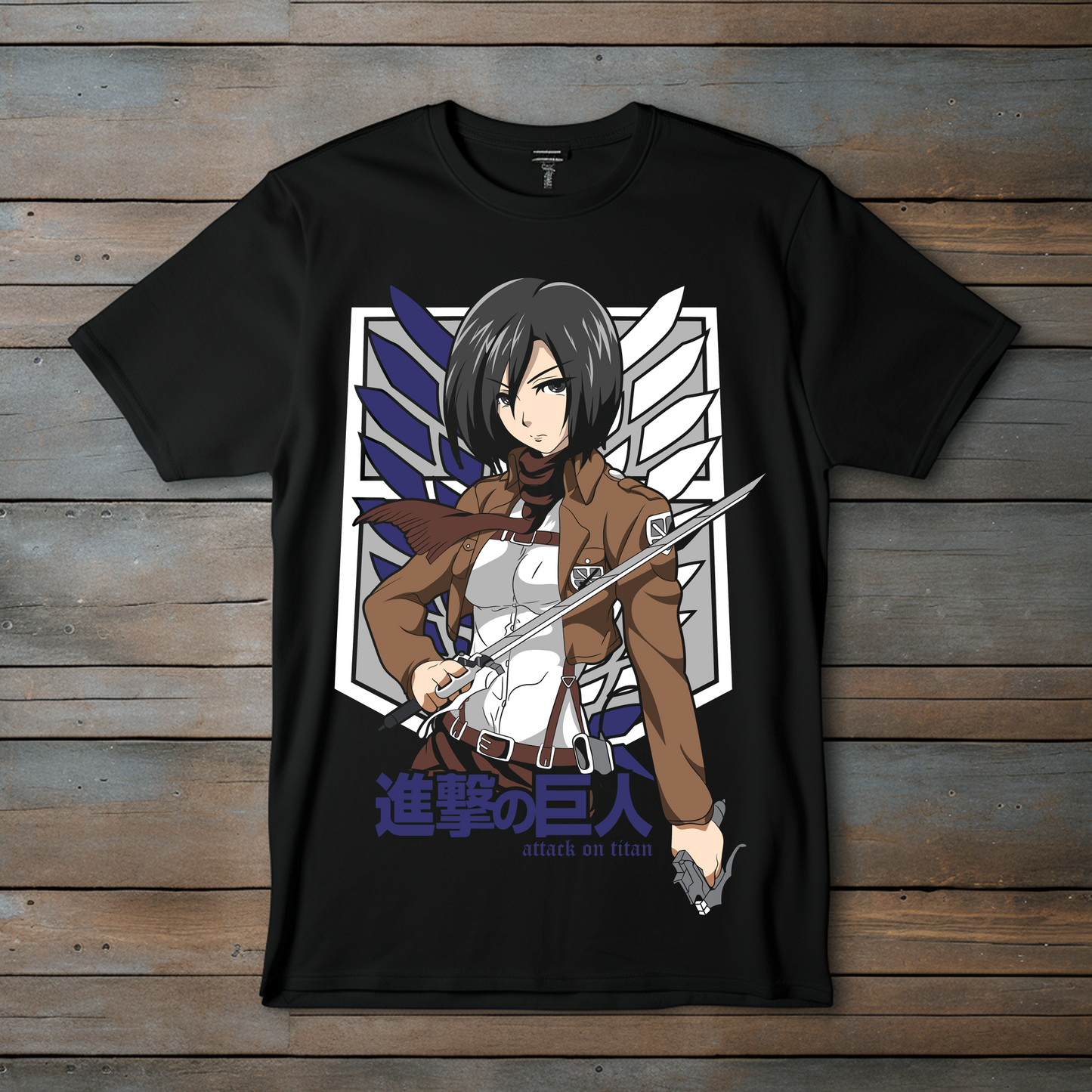 Camiseta Mikasa Ackerman – Attack on Titan