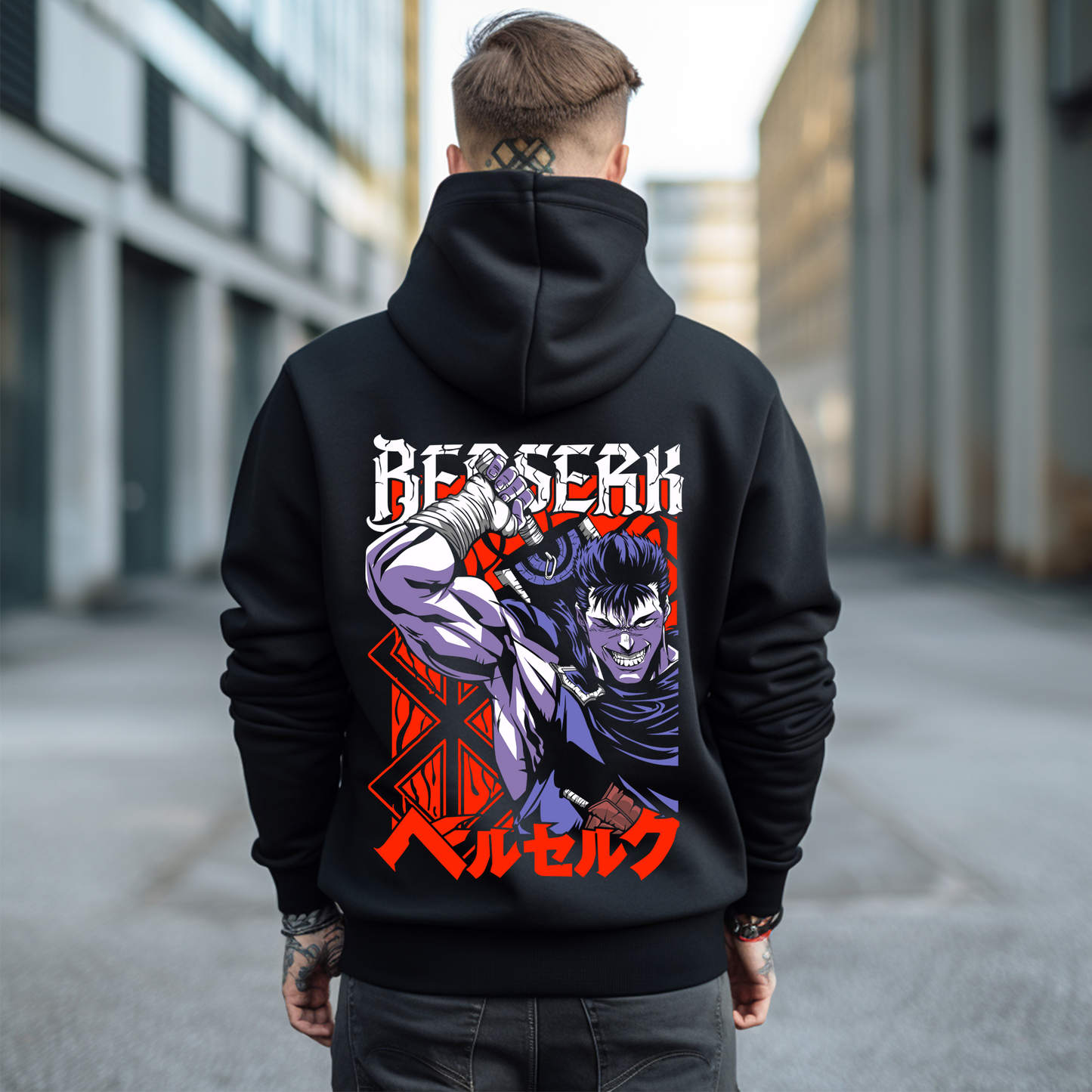 Sudadera "Espíritu del Guerrero" – Berserk