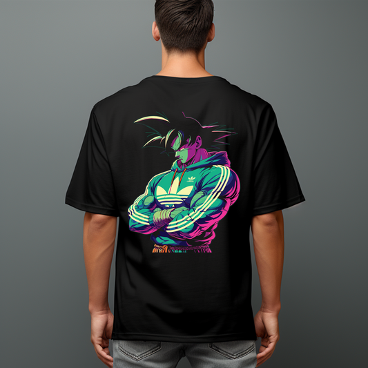 Camiseta OVERSIZE "Saiyan Style" – Fusión de Poder y Estilo Urbano