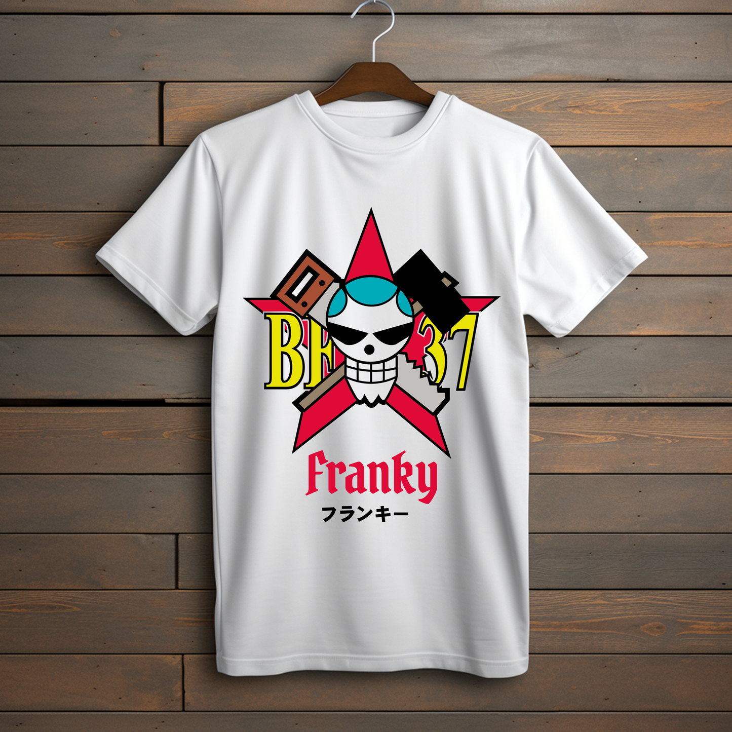 Camiseta Franky: El Ciber Guerrero de los Piratas