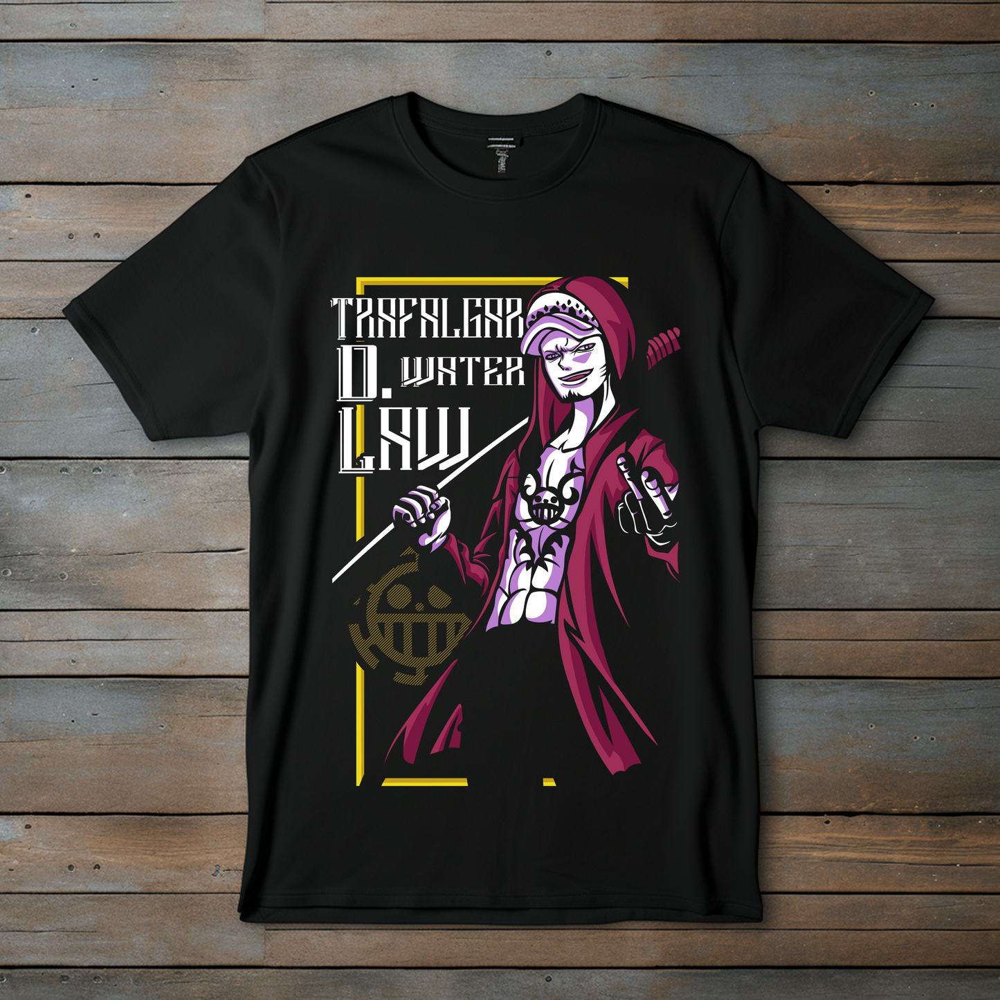 Camiseta Trafalgar D. Water Law – One Piece Edición Exclusiva