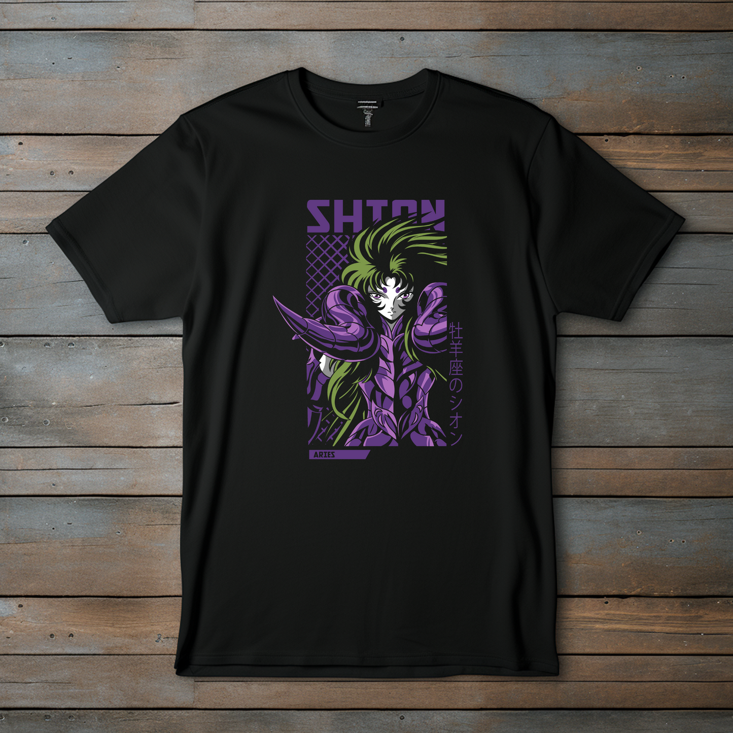 Camiseta Esencial - Shion de Aries  Saint Seiya Edition