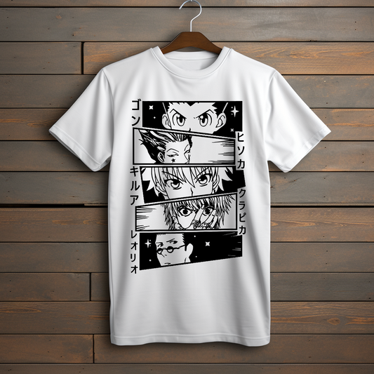 Camiseta "Hunter x Hunter - Retratos de Personajes"