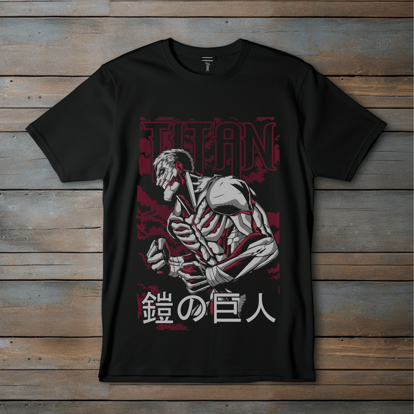 Camiseta Titan Blindado – Attack on Titan