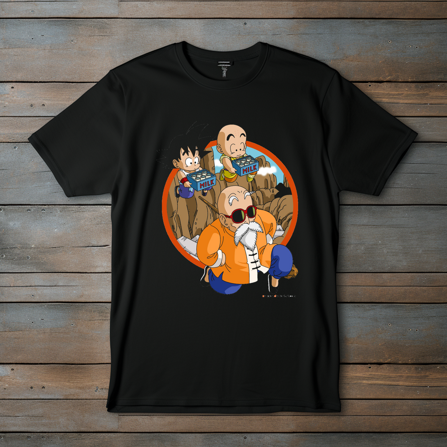 Camiseta "Entrenamiento con el Maestro Roshi" - Dragon Ball