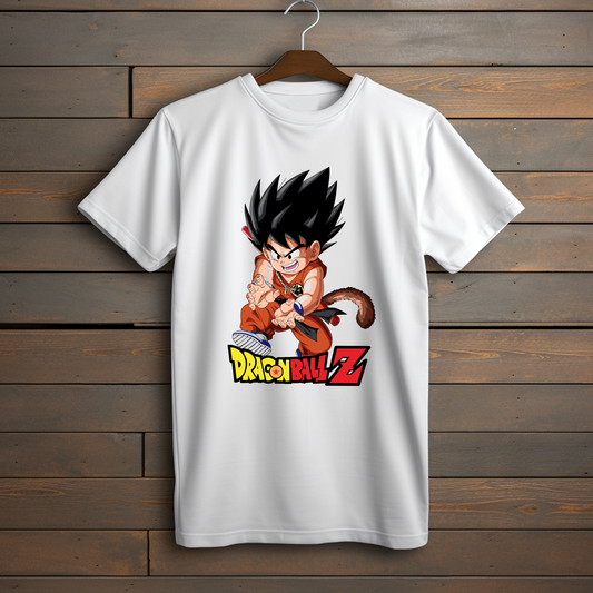 Camiseta Dragon Ball Z - Kid Goku Clásico | Edición Exclusiva para Fans de Anime