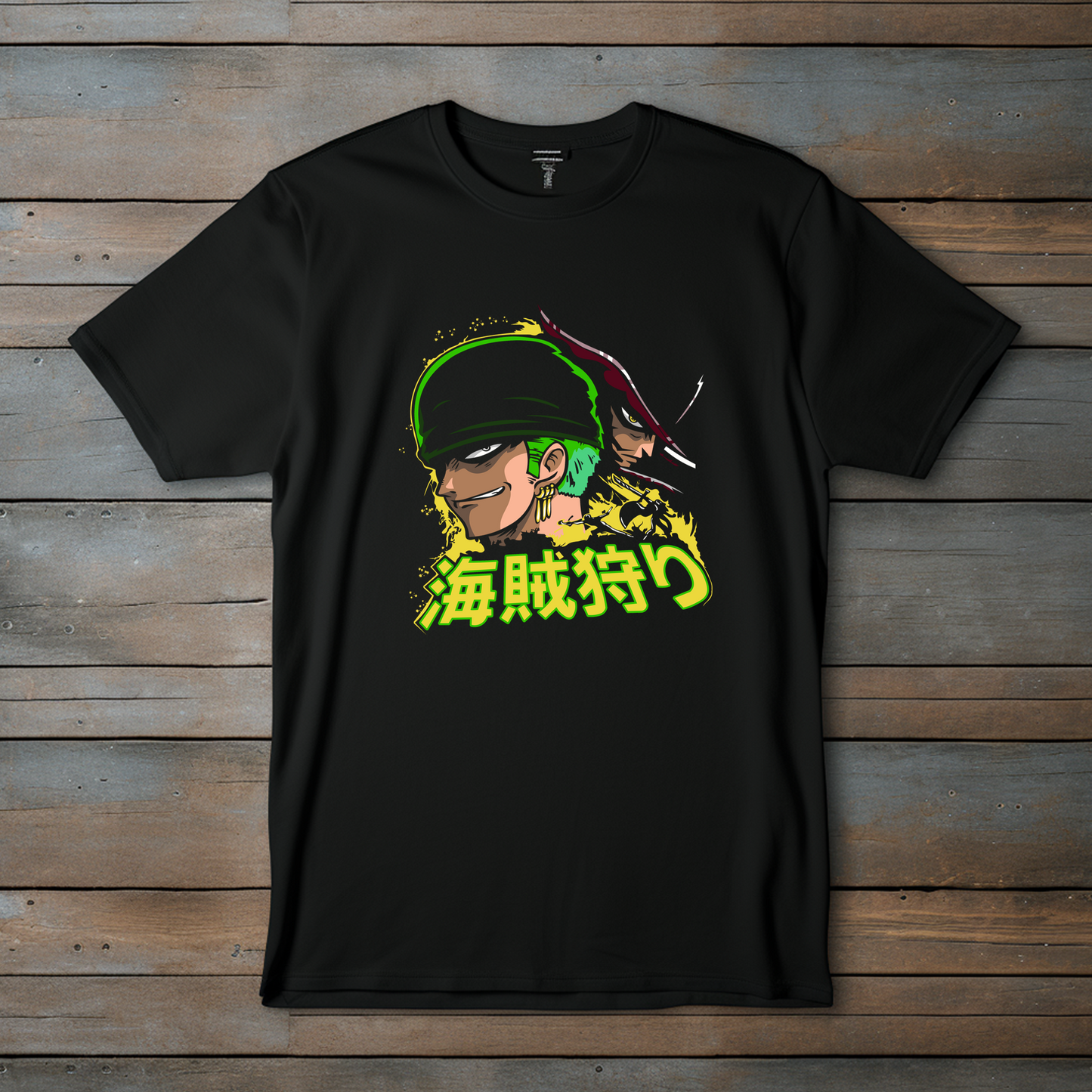 Camiseta Zoro "Cazador de Piratas" - One Piece