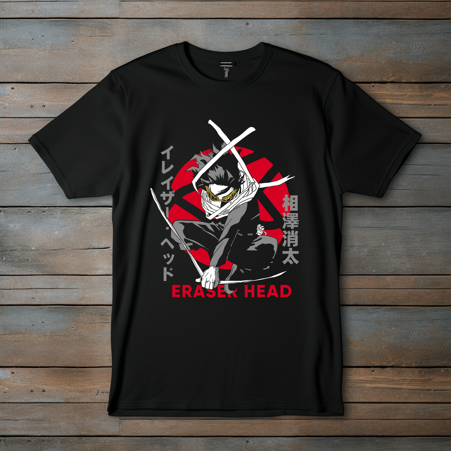 Camiseta Esencial - Eraser Head  Mi héroe academia