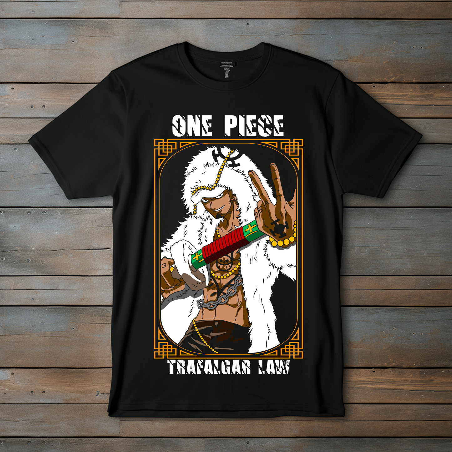 Camiseta Trafalgar Law "Cirujano de la Muerte" - One Piece