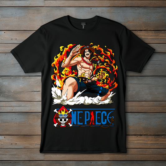 Camiseta Portgas D. Ace - One Piece