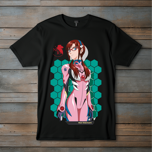 Camiseta "Mari Makinami" – Elegancia y Fuerza EVA