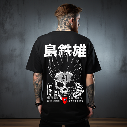 CAMISETA ANIME OVERSIZE DEATH NOTE