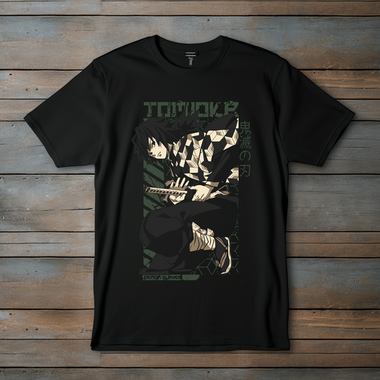 Camiseta "Demon Slayer" – Giyu Tomioka, Pilar del Agua