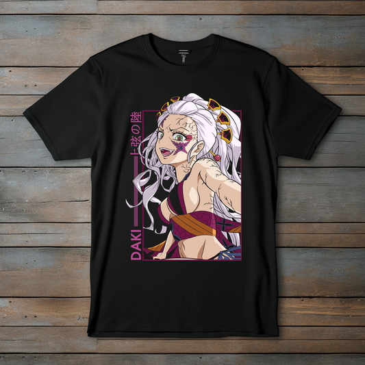 Camiseta Anime "Demon Slayer" – Daki, Belleza Letal