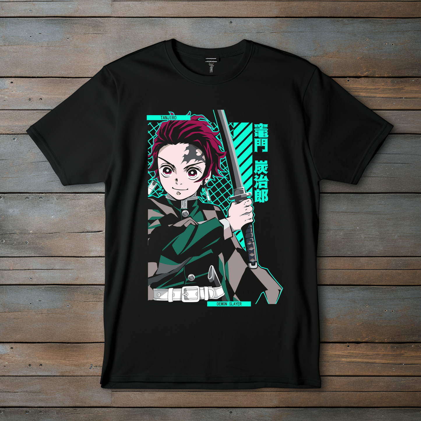 Camiseta Anime "Demon Slayer" – Tanjiro Kamado